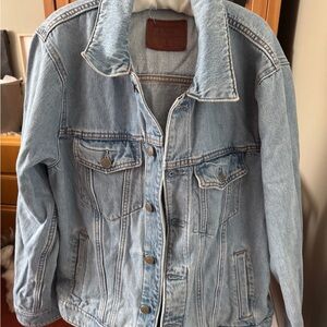 Abercrombie & Fitch Light Blue Denim Jacket